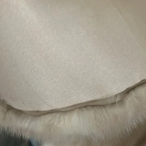 Flemington Furs Vintage Blonde Mink Fur Wrap Stole Shawl 1960s/1970s pockets - Picture 4 of 9